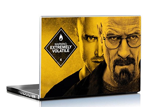 Image of PIXELARTZ Laptop Skins Breaking Bad Walter White Jesse Pinkman 15.6 Inches Laptop Skins /Stickers for Dell-Lenovo-Acer-HP (4014)