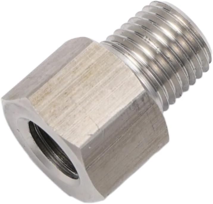 Stainless Flare Fitting - Female Flare (1/4 FFL) x 1/4" MPT Brewer Hardware