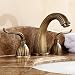 Produktbild Antikes Messing Waschbecken Wasserhahn Retro Gebürsteter Waschtischa