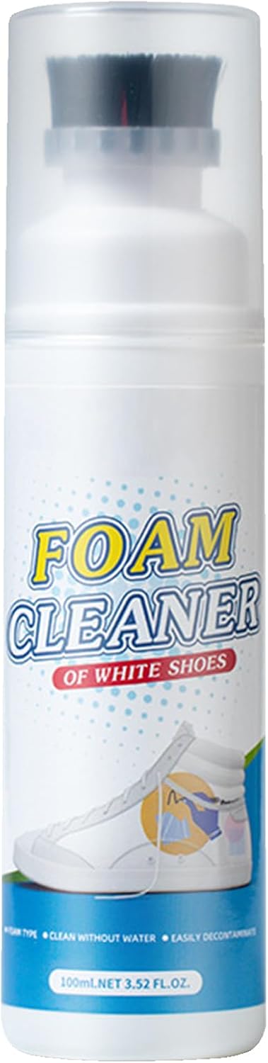 White Shoe Cleaner - Shoes Cleaner With Brush Head Tennis Shoe | Efficient Comprehensive Cleaning Kit For Leather, Sneakers