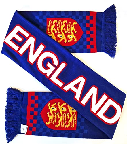 Bufanda de punto de Inglaterra con tejido HD en alta definición para aficionados