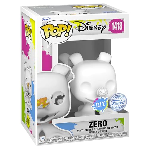 Figurine Funko Pop Disney The Nightmare Before Christmas Zero DIY, FUN73913
