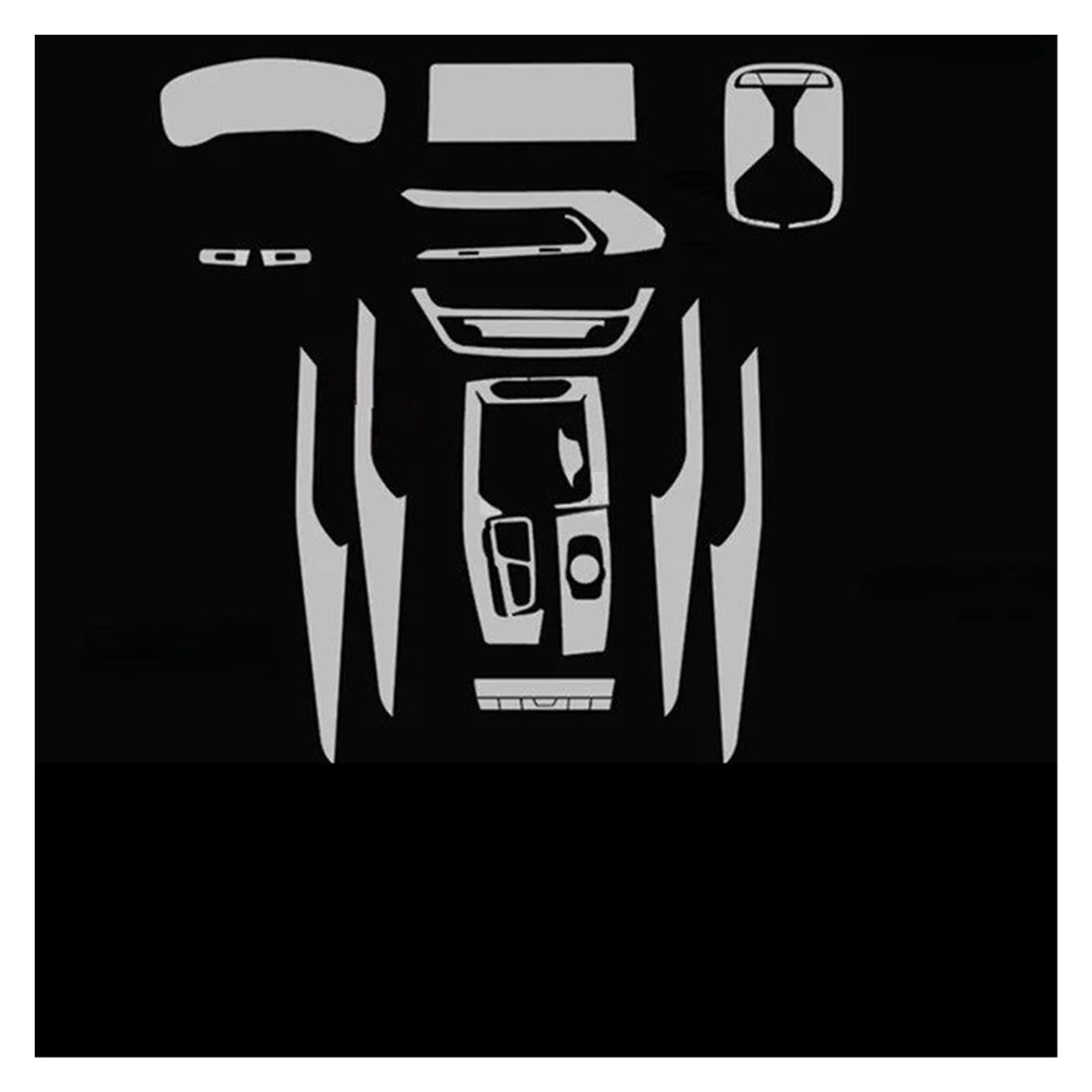 Navigation Schutzfolie Für X3 Für X4 IX3 G01 G02 G08 2018-2022 Auto Tür Center Konsole Media Dashboard Navigation TPU Schutz Film(2018-2021)