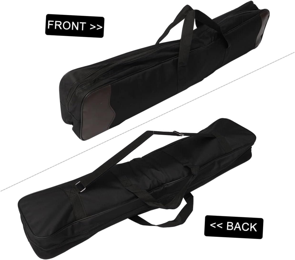 Yardwe Multi-purpose Bow Case for Compound Bow Arrow Containers Double Zipper Archery Bag
