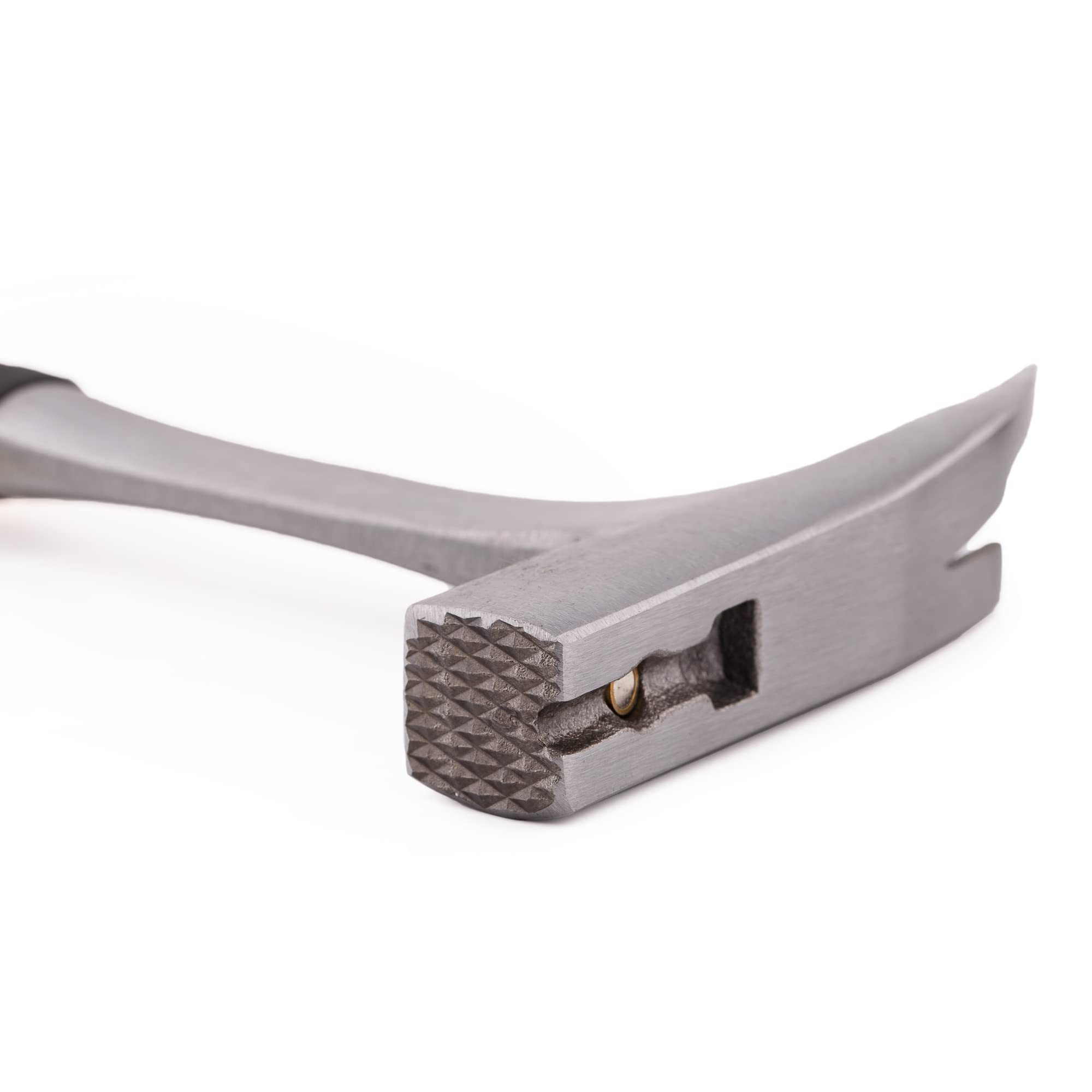 MIVOS Set di 3 martelli – Martello da mattone – Martello da muratore – Martello da mattoni – Peso testa 600 g – Acciaio forgiato – Martello in acciaio con manico anti-vibrazione – Martello da