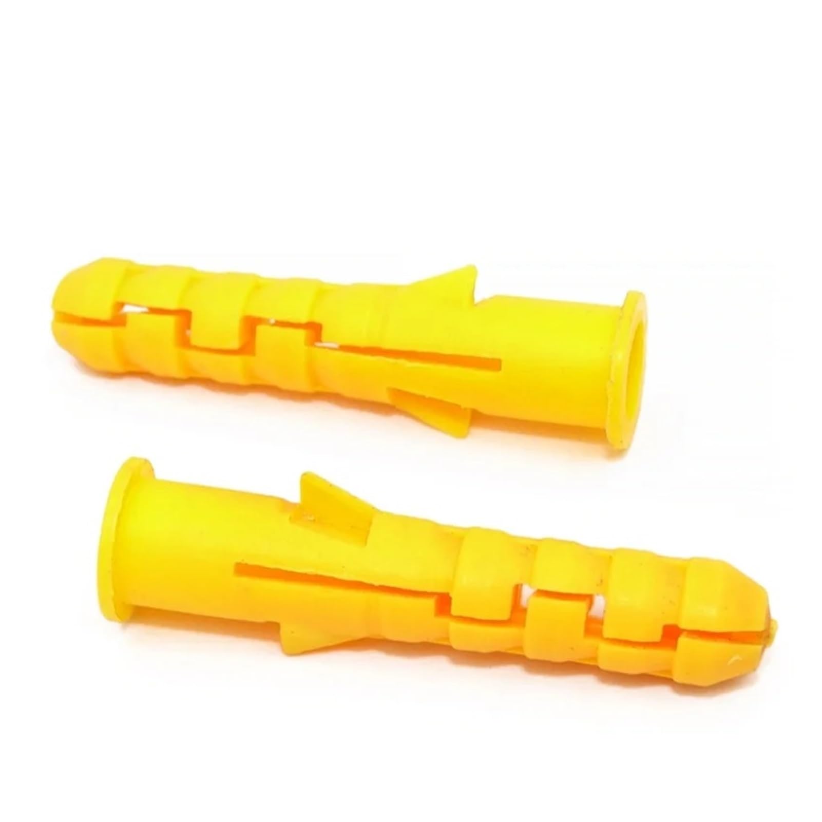 Tornillos de expansión de plástico Tacos de pared anclaje plástico con tornillos expansión M6 M8 M10 30-100 mm Paquete 100 piezas(80mm,M6-50pcs)
