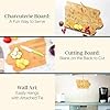 Totally Bamboo Destination Iowa Shaped Cutting Board – Bamboo Charcuterie and Serving Board with Hang Tie for Wall Display #1
