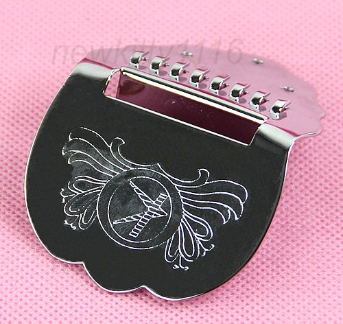 IWOMA New Brand Tailpiece Mandolin Guitar Scalloped Short