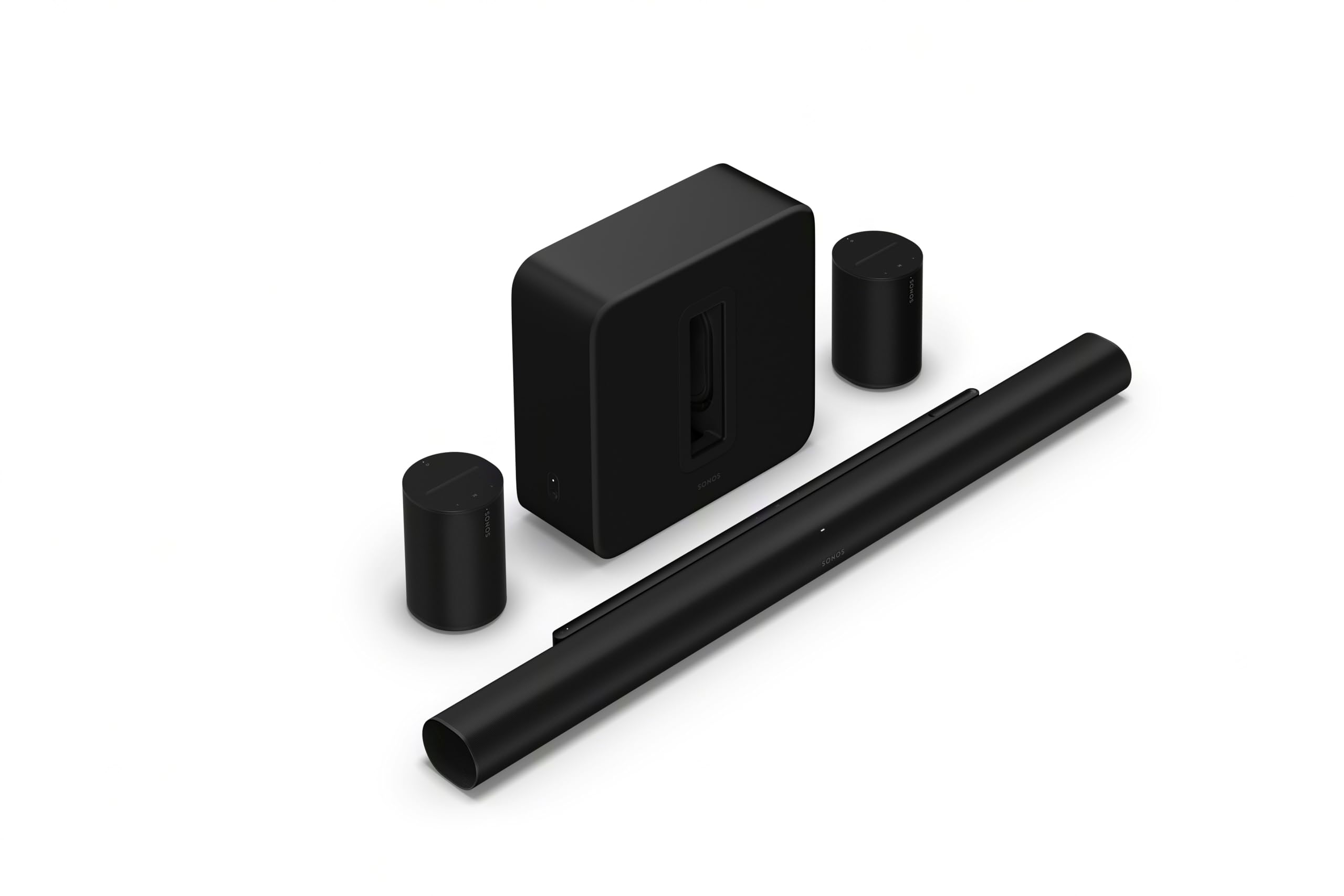 Amazon.com: Sonos Arc Ultra soundbar + Sub 4 subwoofer + Era 100