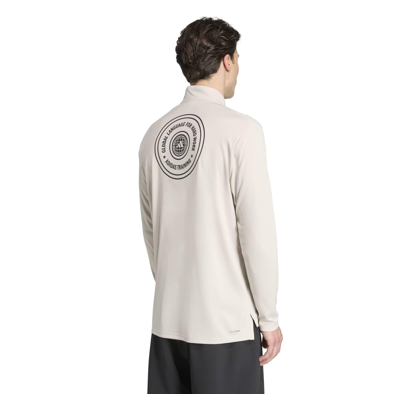 adidas Men’s Sweatshirts | GFX 1/4 Zip | Beige |-picture-12