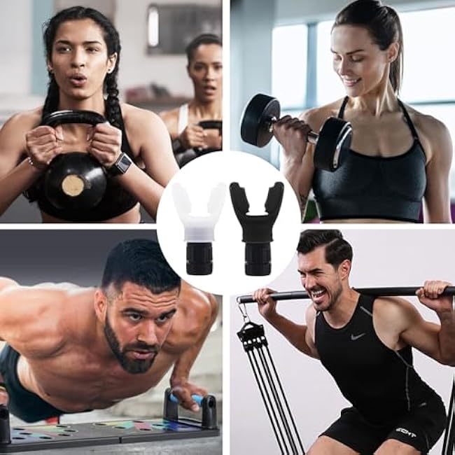 2PCS Exercise Device - Adjustable Resistance for Trainer, Exerciser Trainer for Improve Fitness & Strength, Portable & Easy to Clean