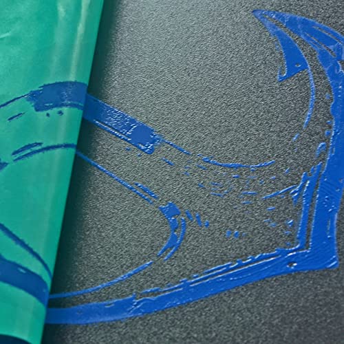 Image of Self Adhesive Screen Printing,Stencils Mesh Transfer Stencils - Reusable Screen Printing Stencil Patterns for DIY Painting (Summer Beach 4PC)