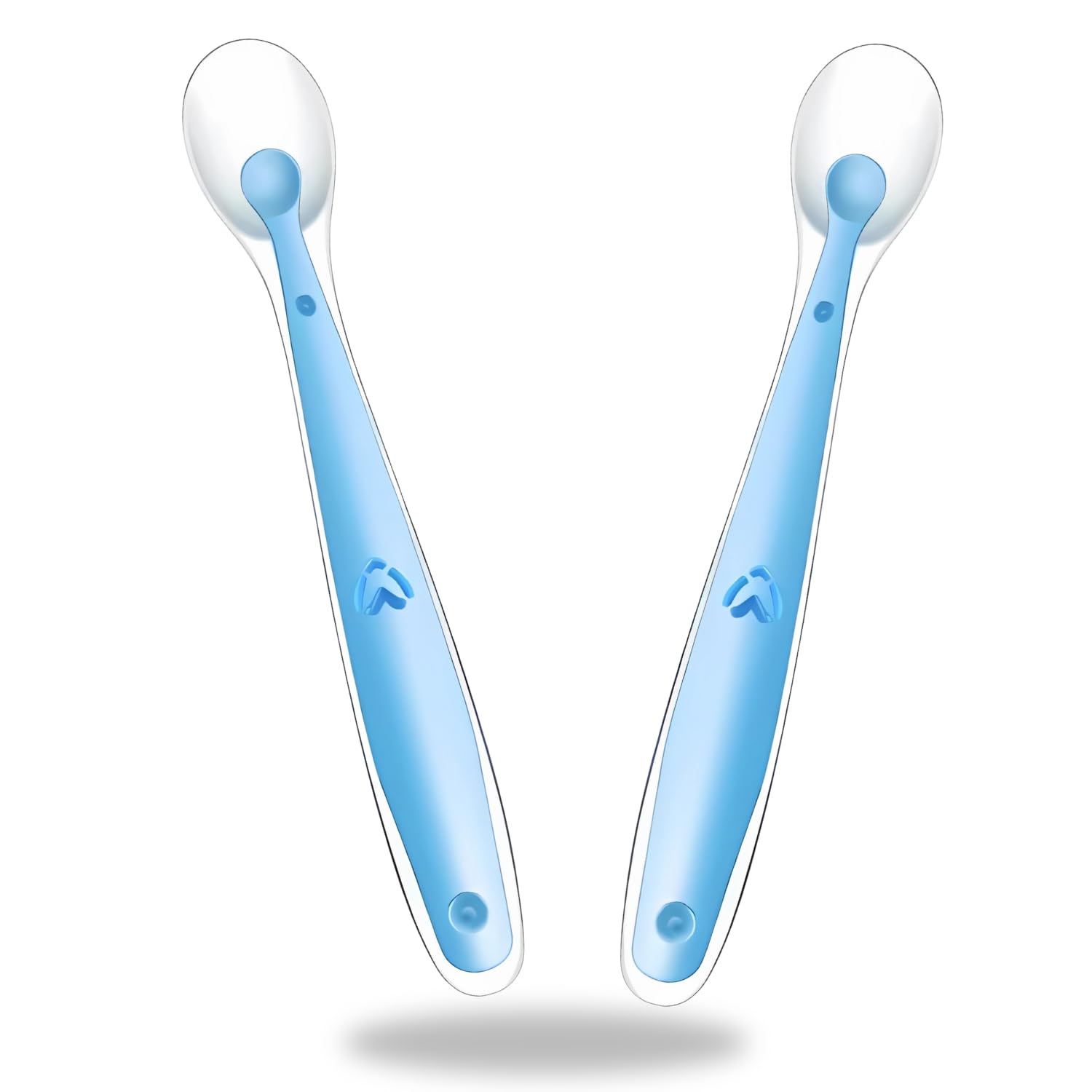 Nicety Silicone Baby Spoons | 1 Piece Feeding & Training Spoons for Self-Feeding | Soft Gum-Friendly Tips | BPA-Free, Food-Grade, Weaning Utensils for Infants 4M+ (Blue(1 Spoon))-image-35