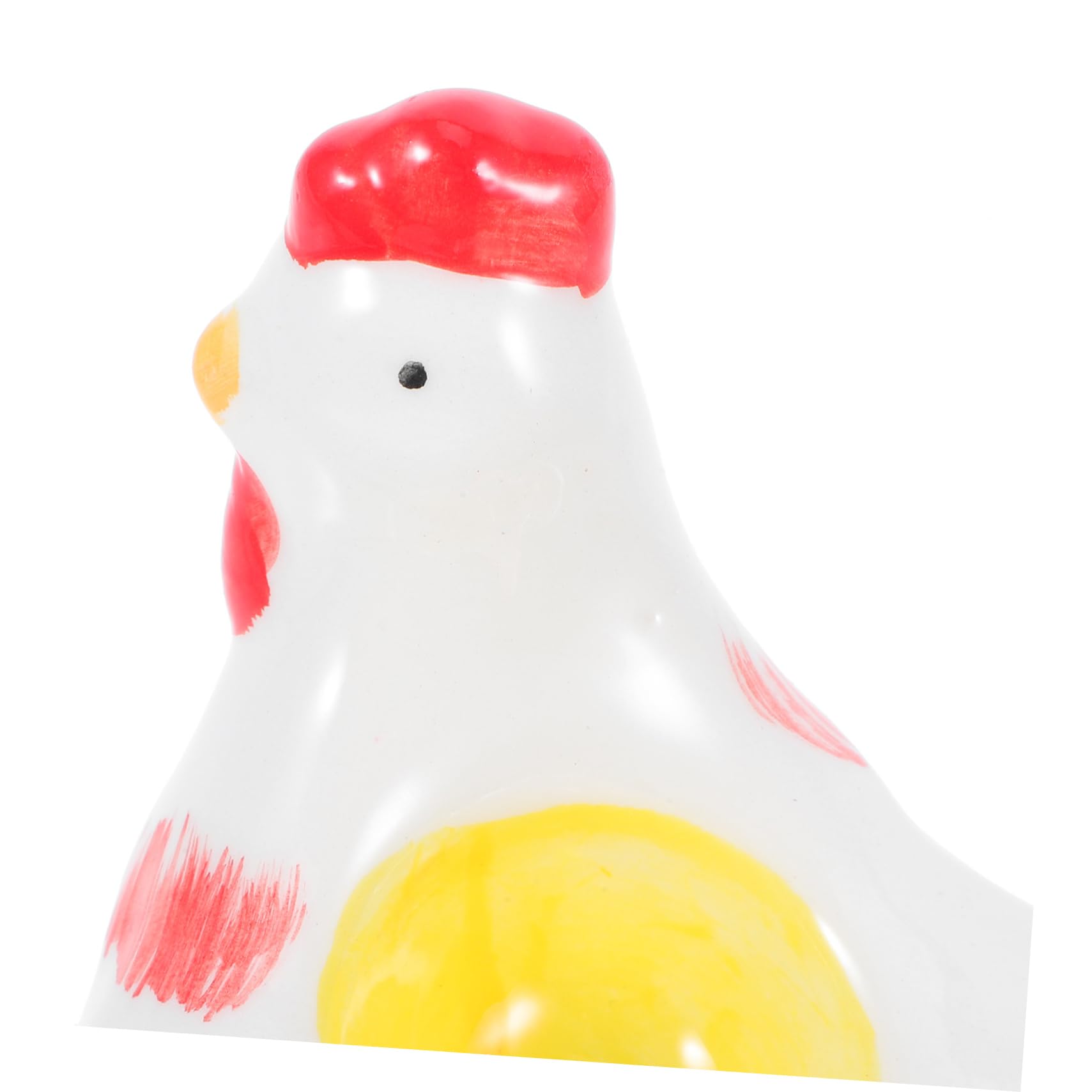 Coquetier Poule en Céramique Vintage 1 Pièce, Support Table Élégant