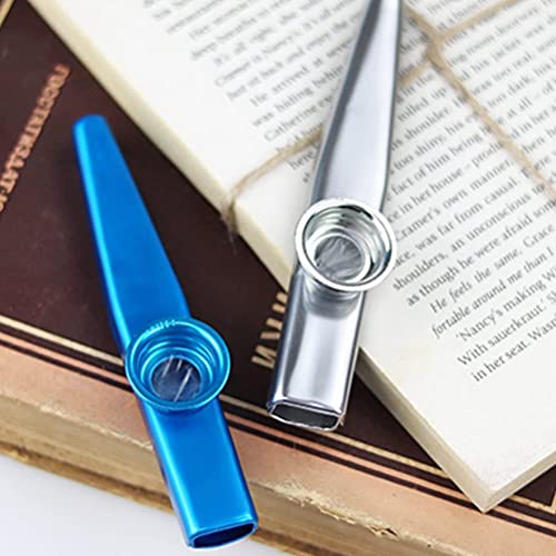 kuou Lot de 6 Kazoos en métal pour Enfants - Les Beatles, Paul McCartney, John Lennon, RIngo Starr, George Harrison kuou Lot de 6 Kazoos en métal pour Enfants – Image 8