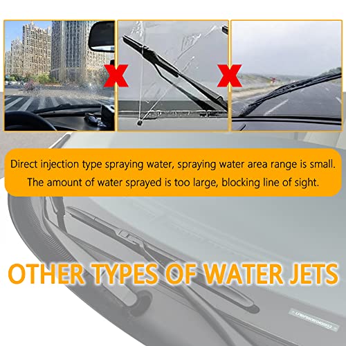 2Pcs Wiper Washer Windshield Check Valve Kit Prevent Winshield Washer Fluids Backflow Windshield&Glass Repair Tools Compatible With Toyota,Scion,Lexus Oem#85321-28020 #TOP2