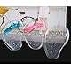 Artibetter Zehenschutz Sandalen Flip Gel Kissen Pad Zehenschutz für Zehensandalen Flip Flop Gel Einsätze Wachen Einlegesohlen (transparent)