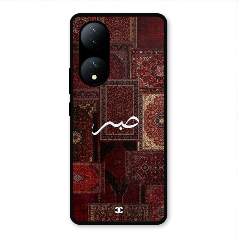 Image of PrintShield Sabr Back Cover for Vivo Y100A, Shockproof Printed Phone Case with Soft TPU Sides & Anti-Slip Grip