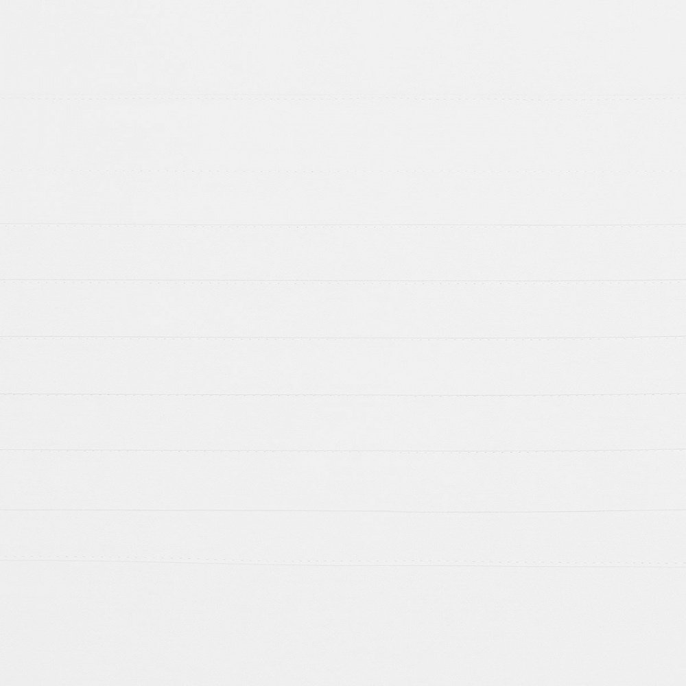 Housse de couette satin de coton blanc pour lit simple 140x200 cm chic