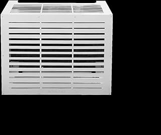 Nova italf COPRI CONDIZIONATORE CLIMATIZZATORE PER UNITA' ESTERNA IN ALLUMINIO PER FACCIATE (L) Classico Bianco 9010 L96-P52-H82)