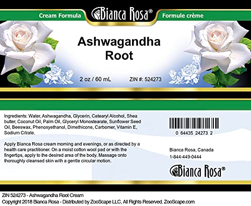 Miniatura 3 de Bianca Rosa Crema de raíz Ashwagandha (2 oz, ZIN 524273)