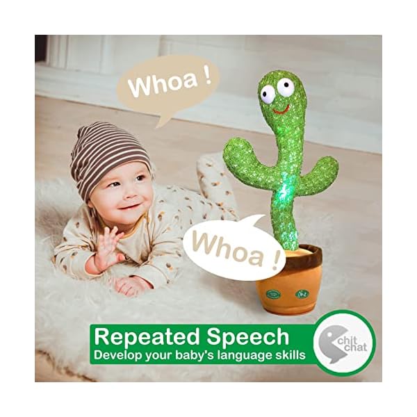 Pbooo-Dancing-Cactus-Mimicking-ToyTalking-Repeat-Singing-Sunny-Cactus-Toy-120-Pcs-Songs-for-Baby-15S-Record-Your-Sound-SingDancingRecordingLED Pbooo-Dancing-Cactus-Mimicking-ToyTalking-Repeat-Singing-Sunny-Cactus-Toy-120-Pcs-Songs-for-Baby-15S-Record-Your-Sound-SingDancingRecordingLED