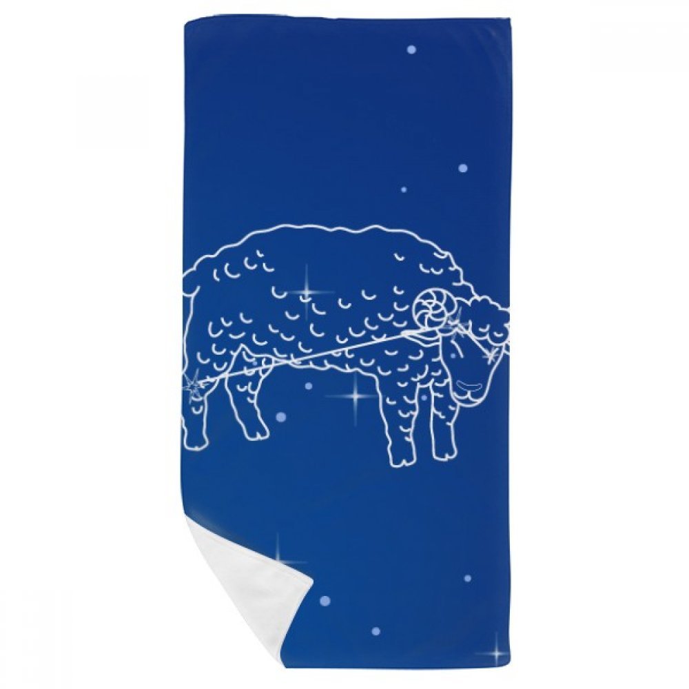 Serviette de bain micro-univers après le sport ou la douche