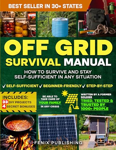 Off Grid Survival Book: Diy Survival Project Book - No Grid Survival Guide