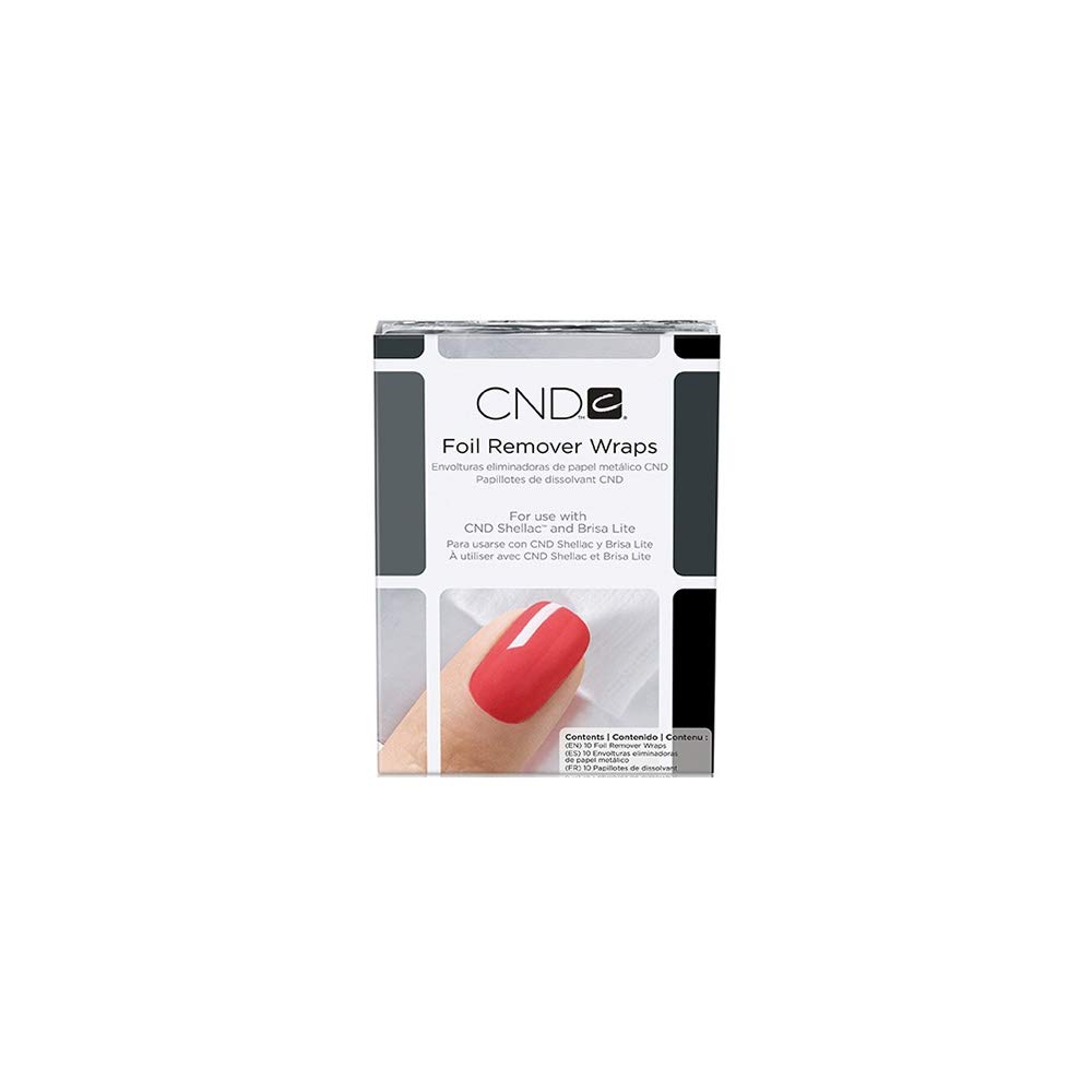 CND Shellac Foil Remover Wraps 10 sztuk, 1 opakowanie (1 x 10 sztuk)