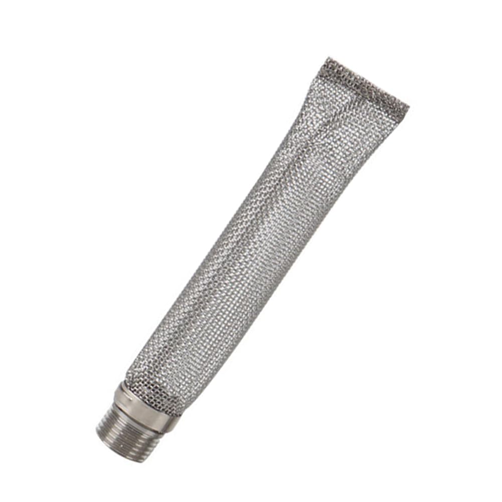 1 Piece Beer Dry Hopper Filter Stainless Steel Brew Filter 800 Micron Mesh Beer Filter Beer Brewing Filter Beer Dry Hop Filter Hop Filter Strainer Beer Hop Filter(Silver, 6 inch)