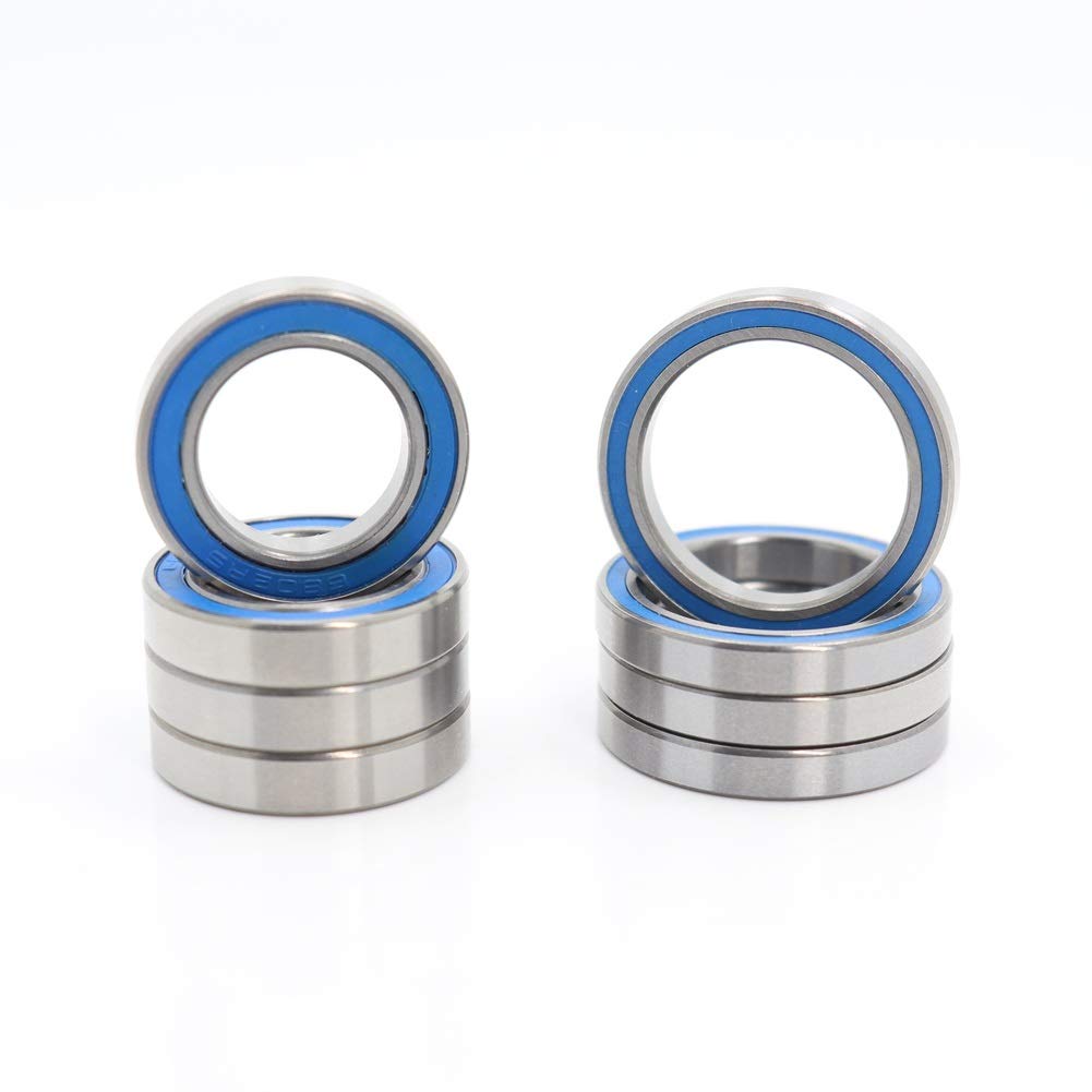 TONGTAIRUI-LIGHTS Aiu-Bearings RC Wheel Hub Bearings for Traxxas 15x24x5mm 20x27x4mm X-Maxx 6S 8S Ball Bearing Set (Pick of 8pcs)