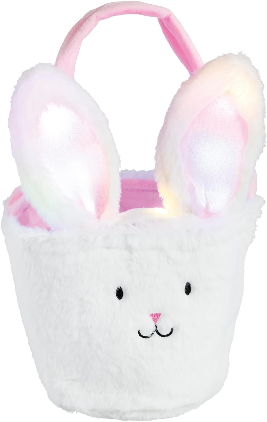 Mud Pie Pink Light Up Easter Basket