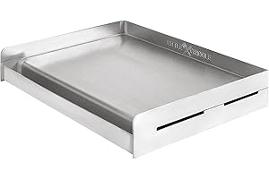 LITTLE GRIDDLE Sizzle-Q Flat Griddle Pan for Stove Top, 18" x 13" x 3"