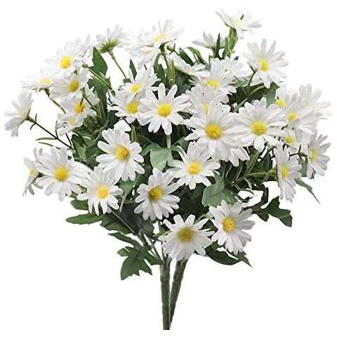 CCUCKY Bouquets de Marguerites Artificielles Cover
