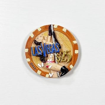 Las Vegas Showgirl Fridge Magnet - Sexy Vegas Souvenir, 3D Showgirl Decor - Funny Travel Memorabilia for Refrigerator, Bachelor Party & Girls Trip Gifts Retro Vegas Style