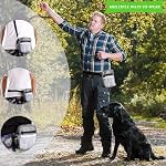 Dog Training Treat Pouch,Puppy Treat Bag,Treat Pouches for Pet Training-in Poop Bag Dispenser Including Collapsible Dog Bowl, Poop Bags