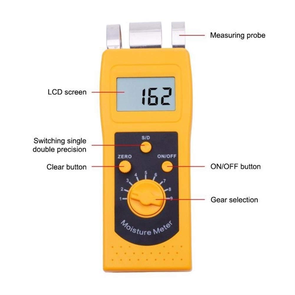 DM200P Digital Paper Meter Wilgotność Tester 0-50% Papier Higrometr Przenośny miernik wilgotności ,Szybkie testowanie