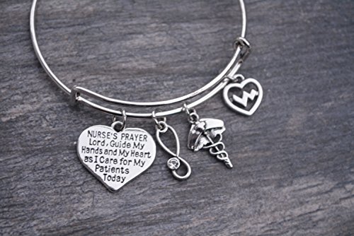 Image of Infinity Collection - LPN Charm Bracelet - LPN Bangle Nursing Appreciation Gift for RN LPN Graduation Licensed Nurse