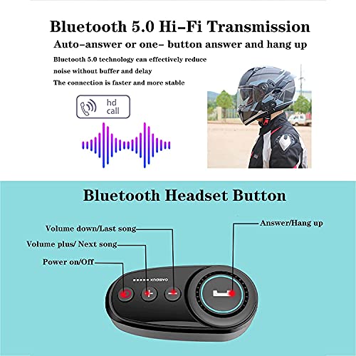 Casque intégral de moto Bluetooth au design H avec double écran solaire - 6
