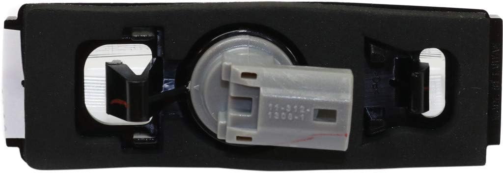 KarParts360 License Light Assembly For Toyota Sienna 2004-2010 Driver OR Passenger Side | Single Piece | Replacement For TO2870102 | 81270-AA020
