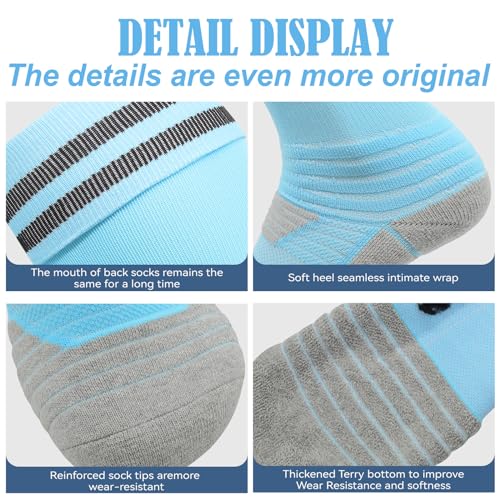 Kids Baseball or Softball Sock and Belt Combo Set, Adjustable Kids Softball Belts and 2 Pairs Socks for Youth Boys Girl3