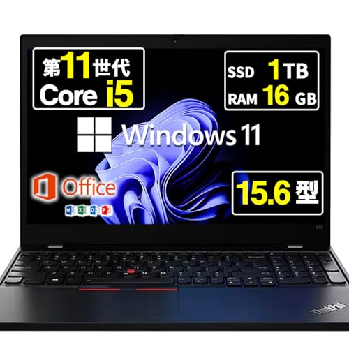 yςݕiz m[gp\R m{ Thinkpad L15 GEN2 15.6C` Core i5-1135G7 11 Windows11 Office 2021 Wi-Fi6 type-C (SSD:1TB :16GB)