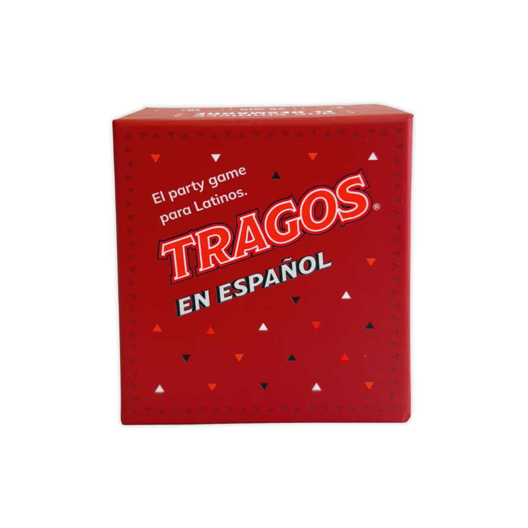 Tragos En Español Game for Latinos - Relatable Hilarious Cultural Spanglish Card Game - Gift for Adults, College Students, Families & Party Animals - Juegos De Mesa para Adultos