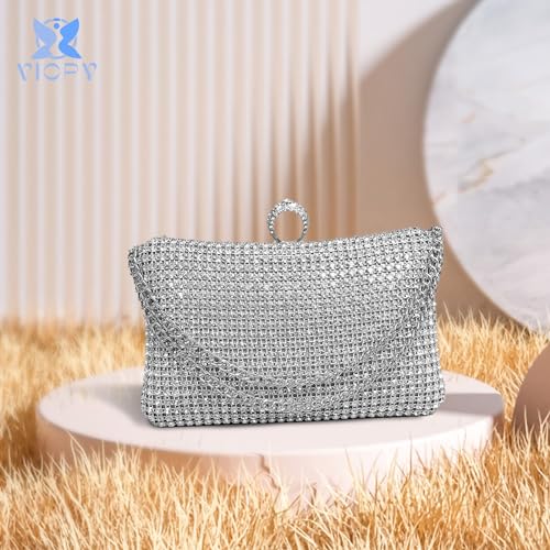 Recopilación y reviews de Bolso plateado boda - solo los mejores. 8 Imagen adicional