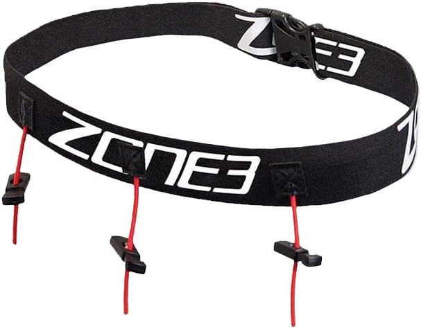 ZONE 3  Race Belt, kolor czarny/czerwony