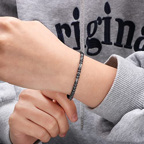 JoycuFF 𝗠𝗼𝗿𝘀𝗲 𝗖𝗼𝗱𝗲 𝗕𝗿𝗮𝗰𝗲𝗹𝗲𝘁𝘀 𝗳𝗼𝗿 𝗪𝗼𝗺𝗲𝗻 Birthday I Love You Bracelets Thanksgiving Day 𝗖𝗵𝗿𝗶𝘀𝘁𝗺𝗮𝘀 𝗚𝗶𝗳𝘁𝘀 Wrap Strand Bracelet3