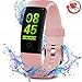 MorePro Fitness Tracker Waterproof Activity Tracker with Heart Rate Blood Pressure Monitor, Color Screen Smart Bracelet with Sleep Tracking Calorie Counter, Pedometer Watch for Kids Women Men