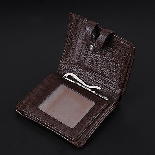 Spring Money Clip 5Pcs Cash Clips, Slim Money Clip Bar Plated 75mm Wallet Accessories w/Anti-Slip Threaded Base for Bifold Leather Wallet Purse Spring Clips Credit Business Card3