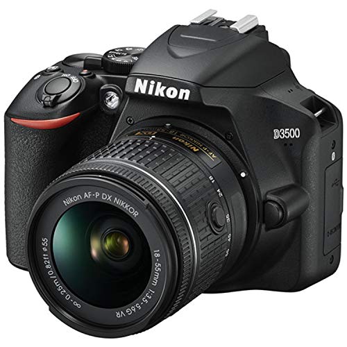 Nikon D3500 DSLR Camera Bundle with 18-55mm VR + 70-300mm Lenses | Built-in Wi-Fi|24.2 MP CMOS Sensor | |EXPEED 4 Image Processor and Full HD Videos + 64GB Memory(17pcs)
