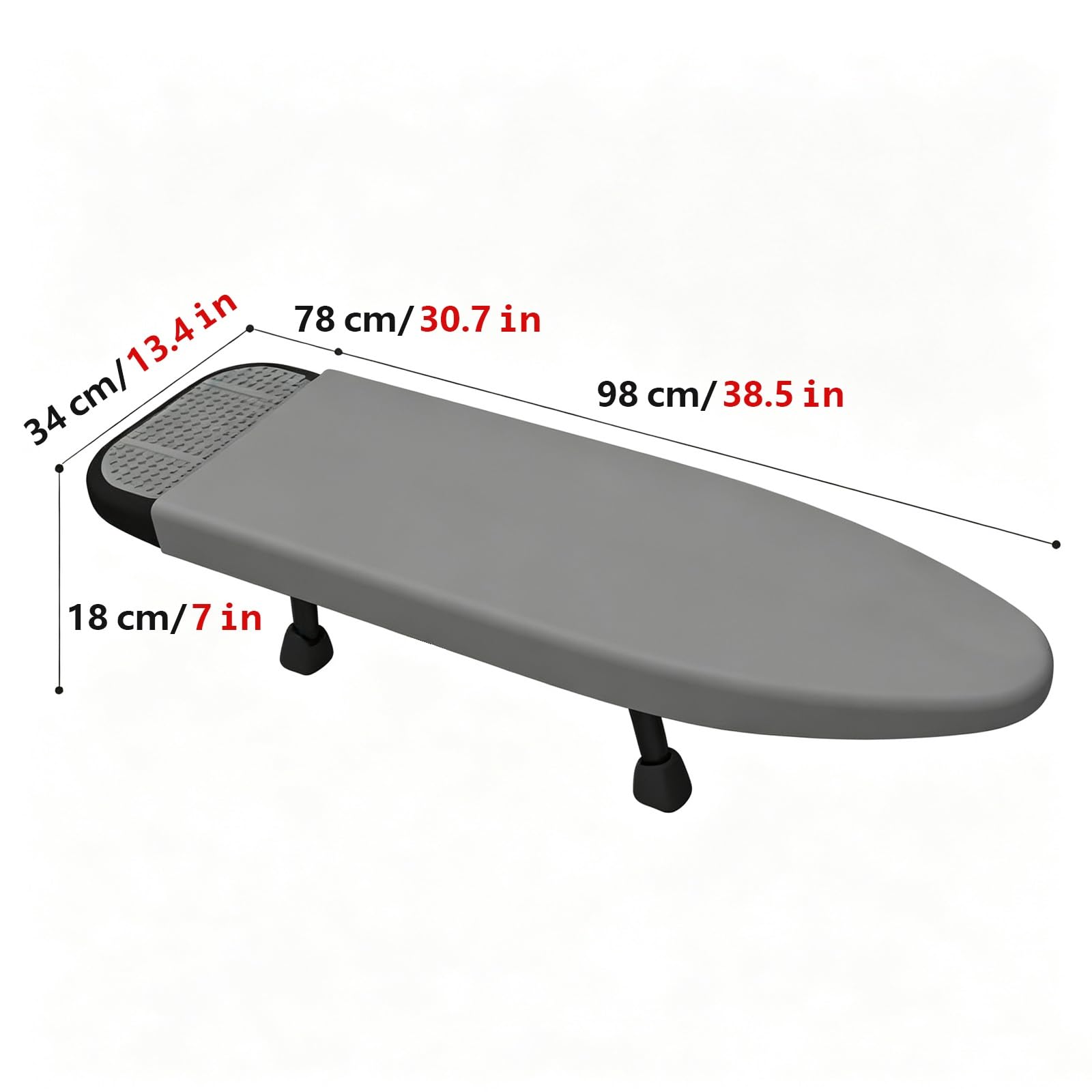 Table à Repasser Portable de Table, Table à Repasser en ABS